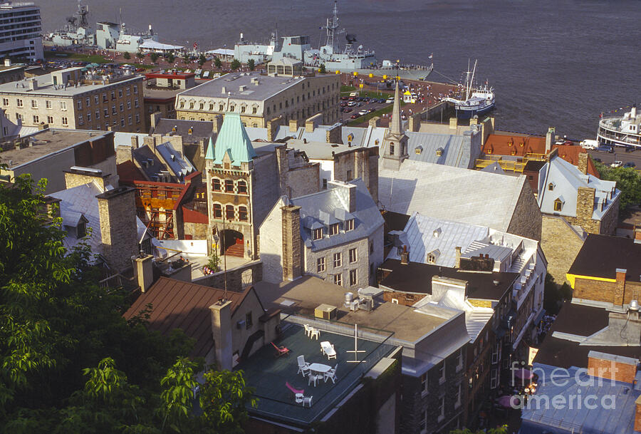 Quebec - Old Town Photograph by Bob Phillips