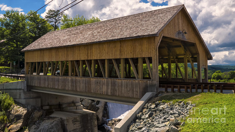 Quechee Covered Bridge Photograph by Scenic Vermont Photography