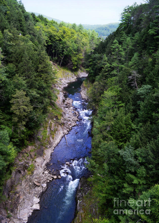 Quechee Gorge in Vermont Photograph by Catherine Sherman