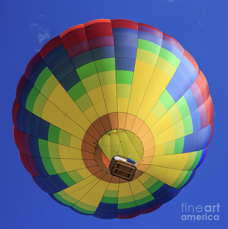 Inspirational Photograph - Quechee Vermont Hot Air Balloon Festival 4 by Edward Fielding