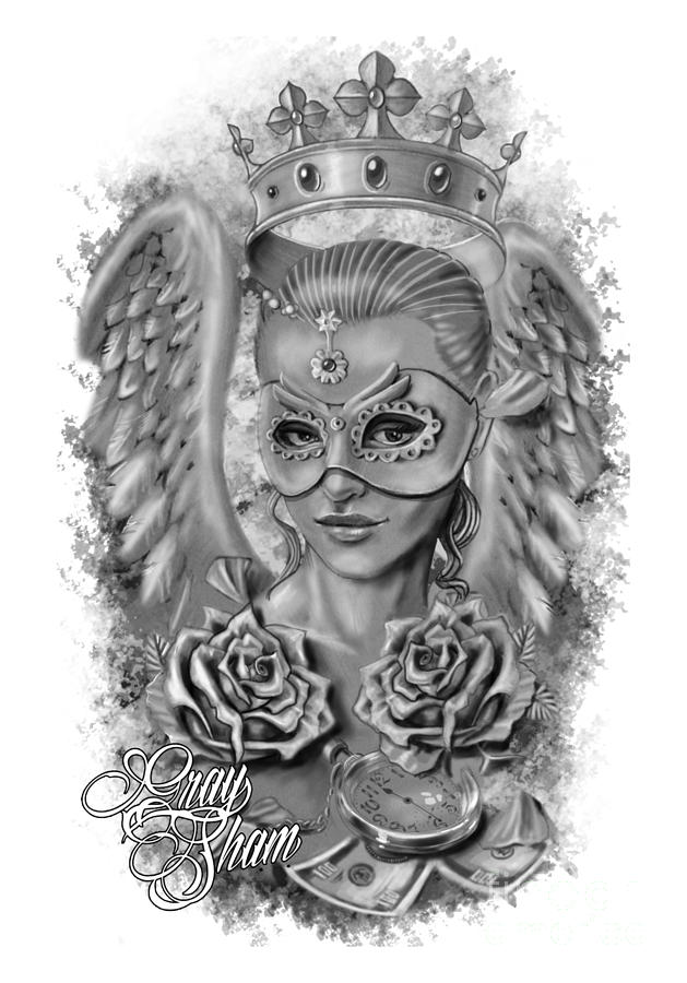 Queen Angel Digital Art by Denis Ivanov - Fine Art America