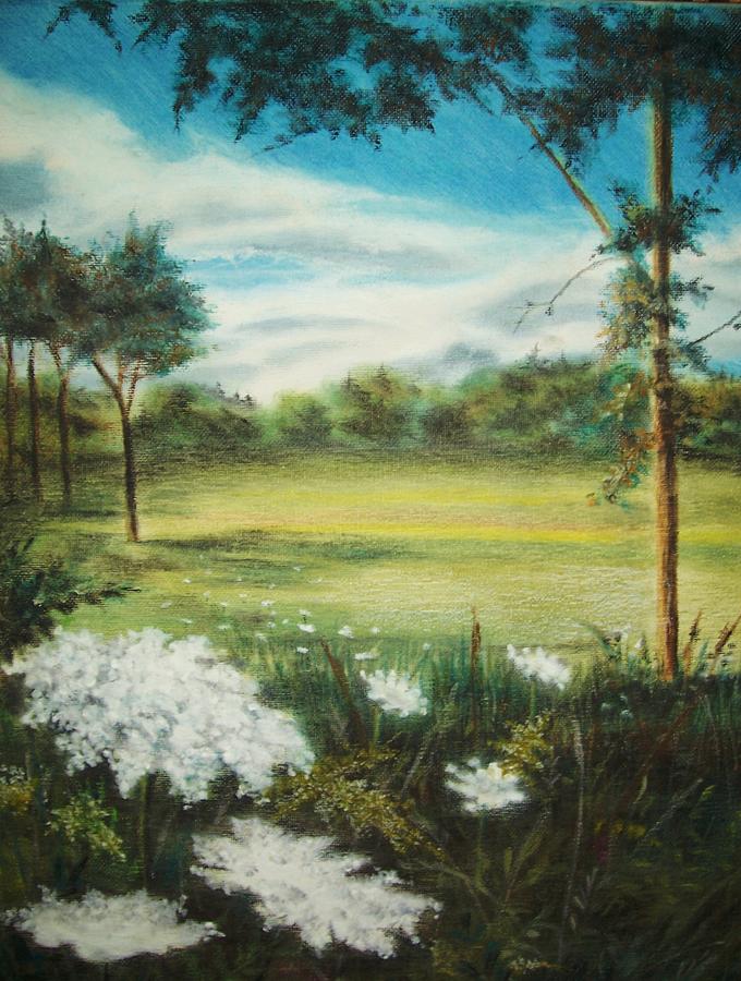 Landscape Pastel - Queen Ann by Kathleen Romana