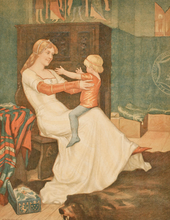 Queen Blanche of Namur Painting by Celestial Images Pixels