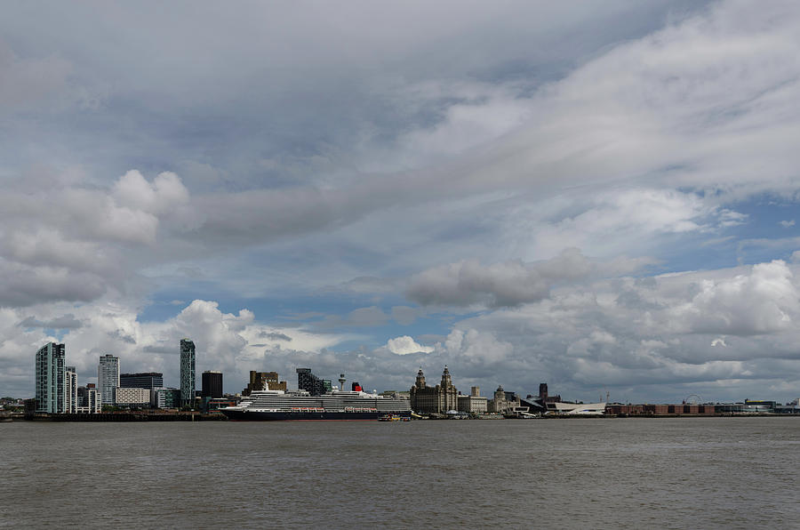 Queen Elizabeth at Liverpool Photograph by Spikey Mouse Photography