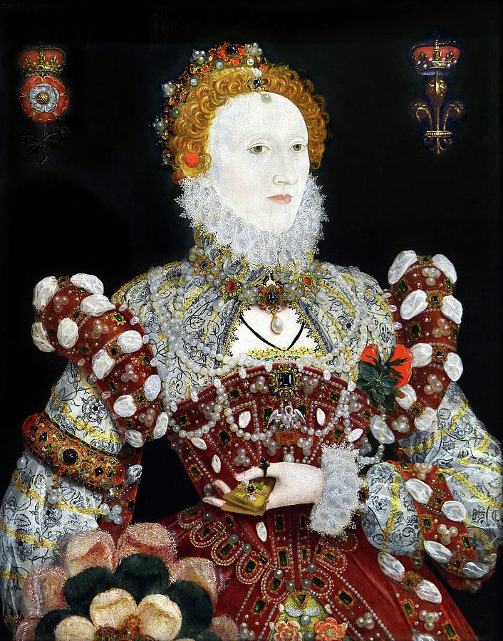 Queen Elizabeth the First Photograph by Nicholas Hilliard - Fine Art ...