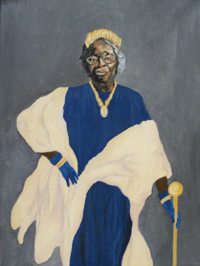 Queen Estella Painting by Angelo Thomas