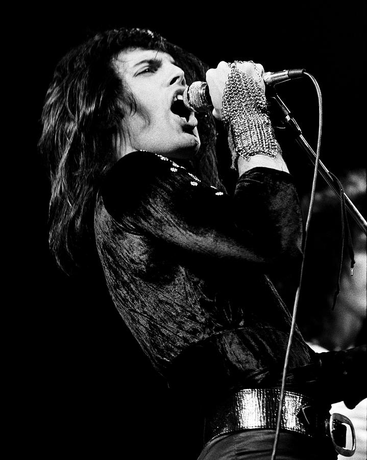 Queen Photograph - Queen - Freddie Mercury 1974 by Chris Walter