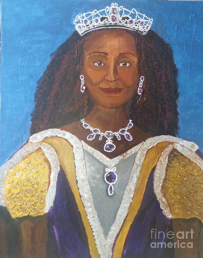 Queen Lynn Painting by Jennylynd James
