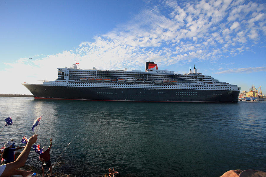 Queen Mary II Fremantle WA  Photograph by Tony Brown