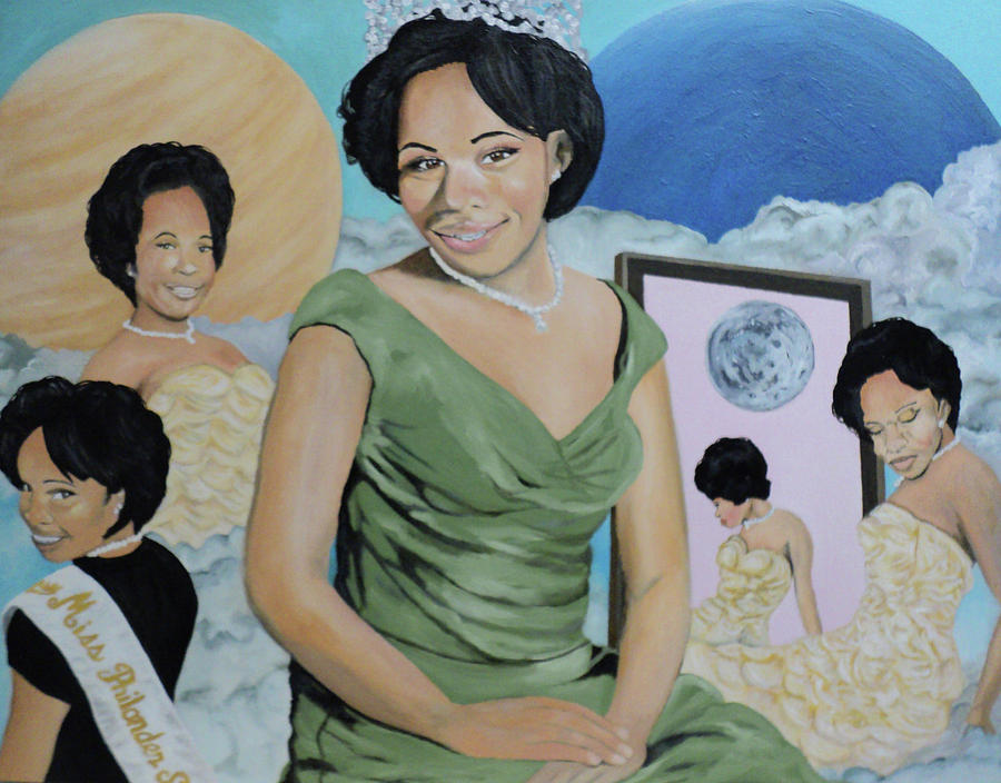 Queen of Eternal Beauty Painting by Angelo Thomas