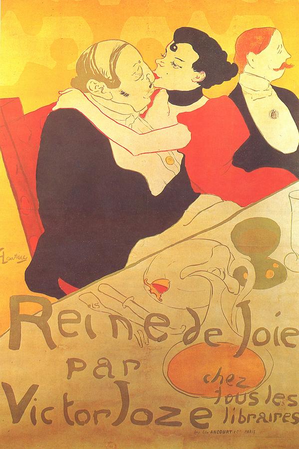 Queen Of Joy Painting by Henri De Toulouse-Lautrec