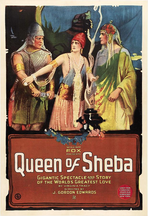 Queen Of Sheba 1921 Drawing by Mountain Dreams Fine Art America