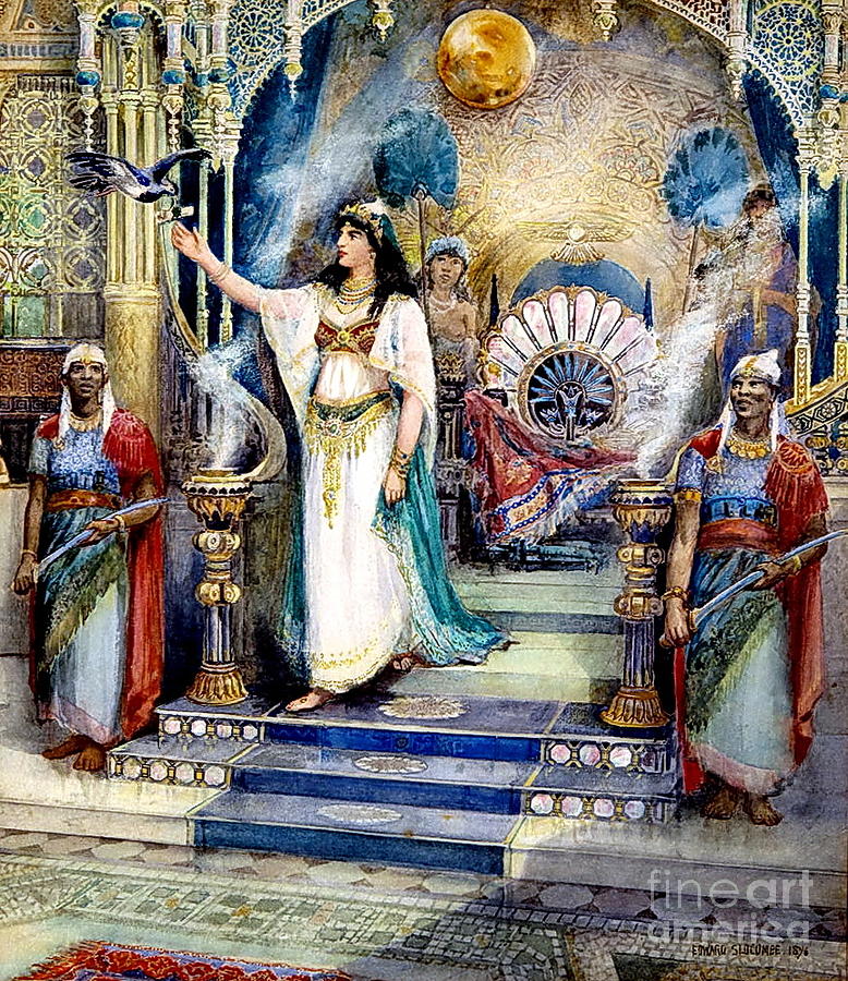 Queen Of Sheba Painting by MotionAge Designs