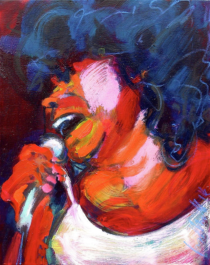 Queen of the Blues Painting by Les Leffingwell