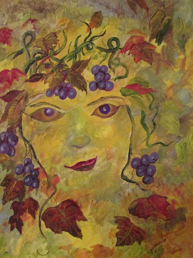 Queen of the Vineyard Painting by Dave Farrow