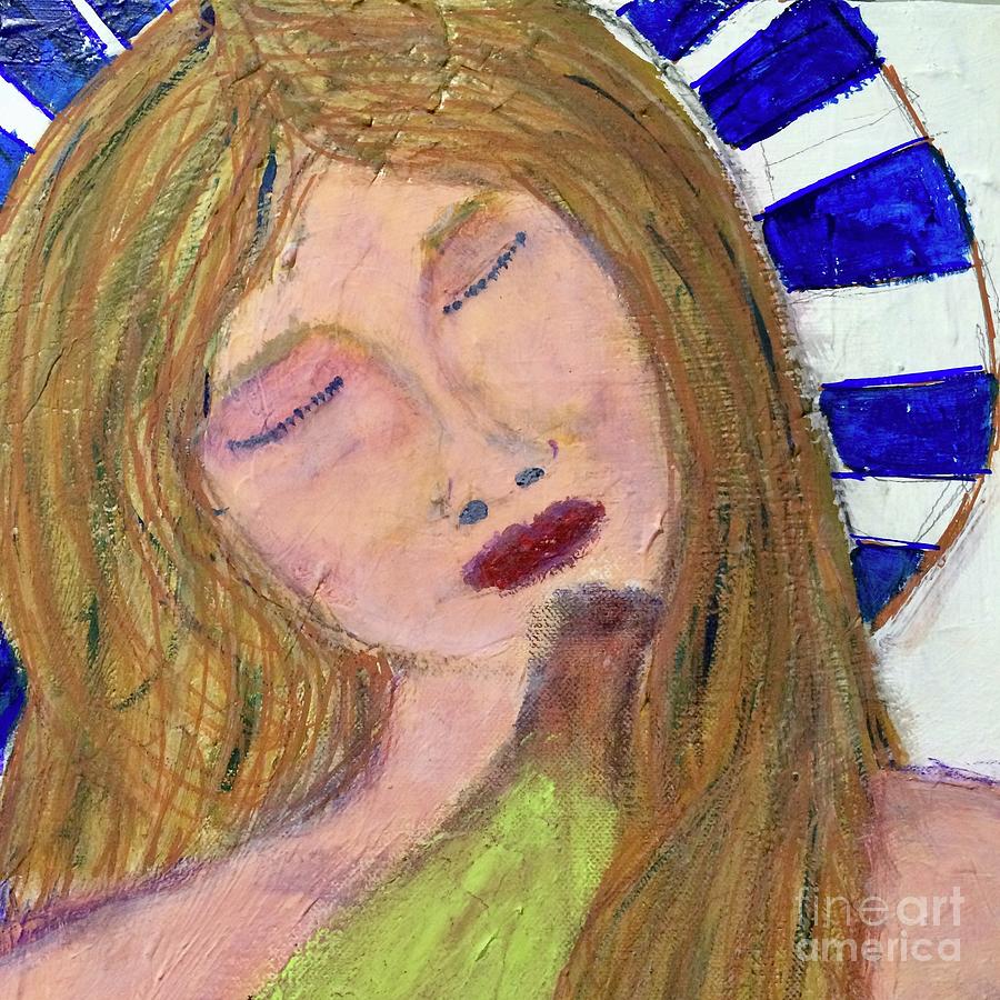 Queen Painting - Queen Serene by Kim Nelson Queen Painting - Queen Serene by Kim Nelson