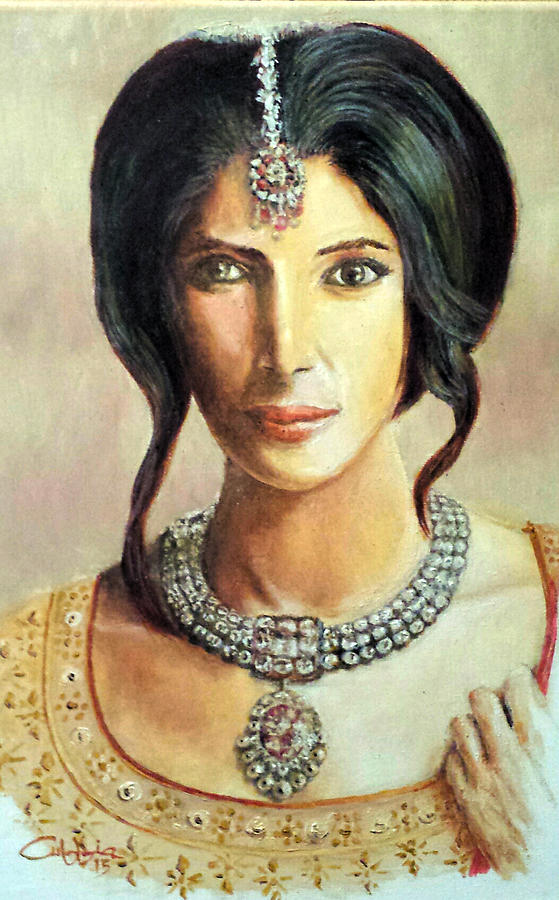 Queen Vashti Painting by G Cuffia