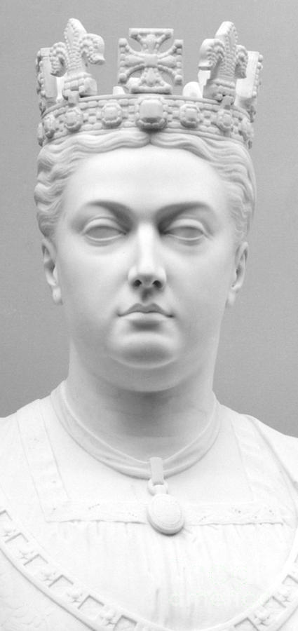 Queen Victoria, circa 1874  Sculpture by Mary Grant