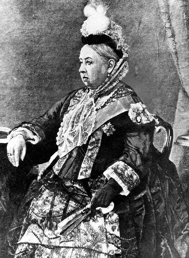 Queen Photograph - Queen Victoria Of England, 1887 by Everett
