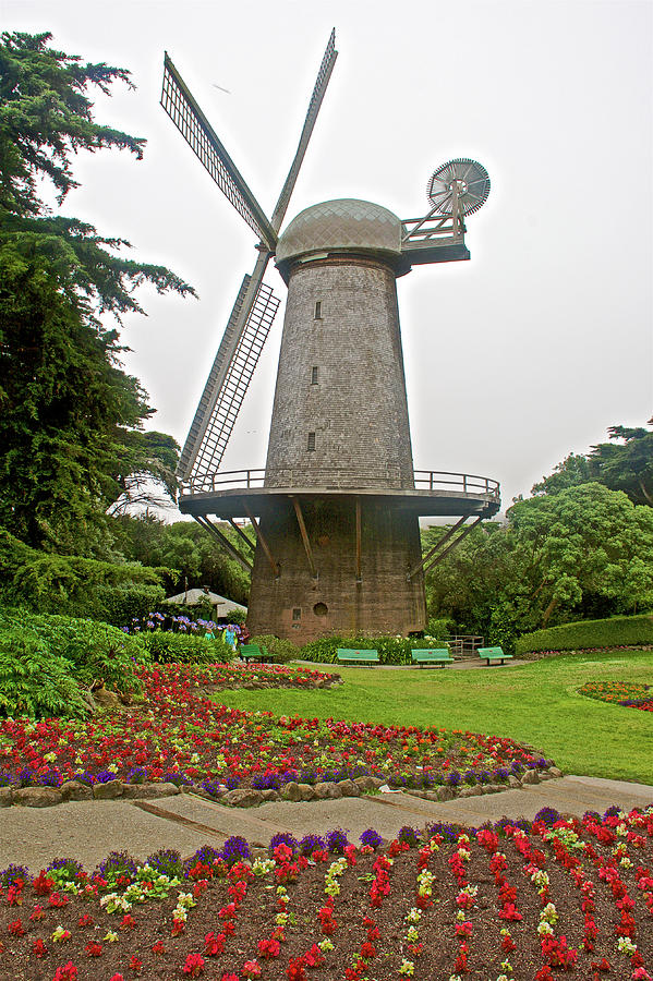Dutch Windmill,Golden Gate Park San Francisco,California
