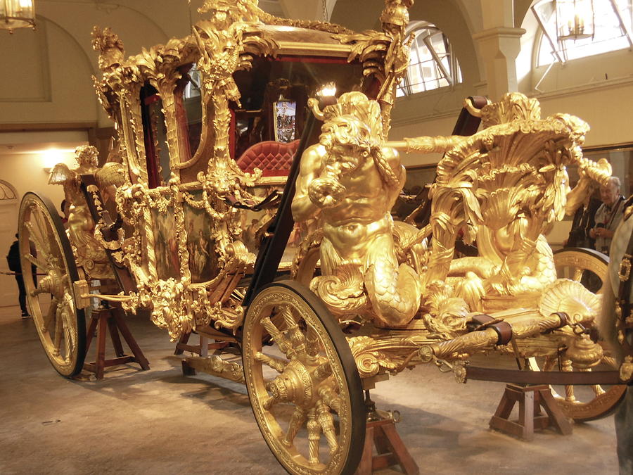 Queens Gold Carriage Photograph by Christine Williams