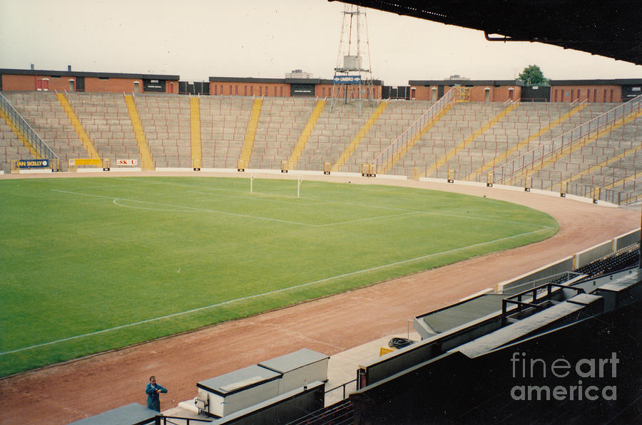 Queens Park and Scotland - Hampden Park - East Stand 1 - August 1991 Photograph by Legendary Football Grounds