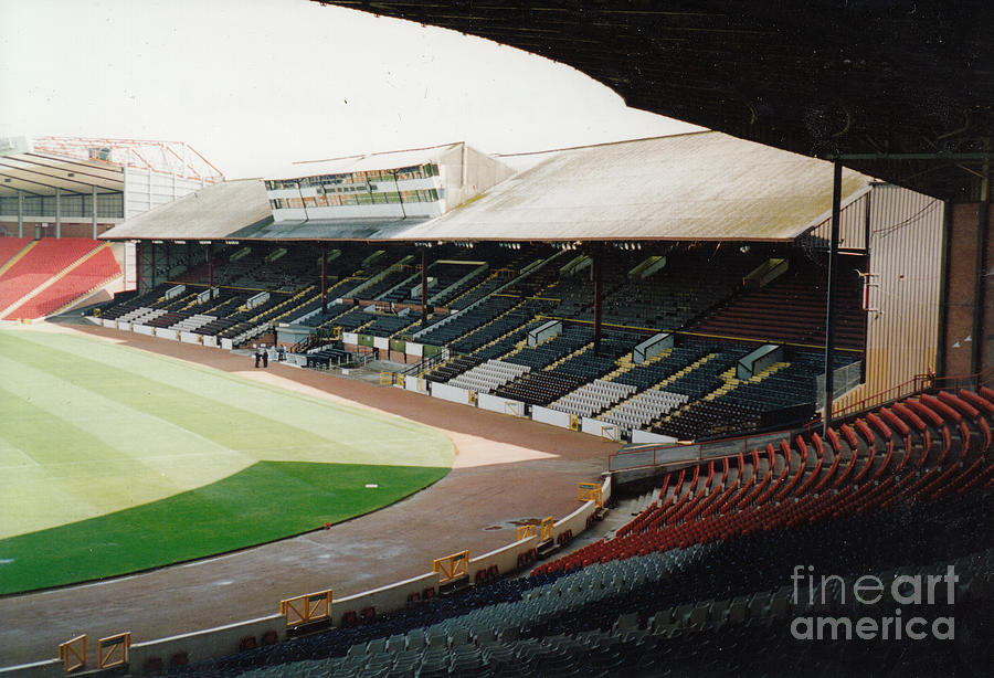 Queens Park and Scotland - Hampden Park - South side Main Stand 3 - August 1993 Photograph by Legendary Football Grounds