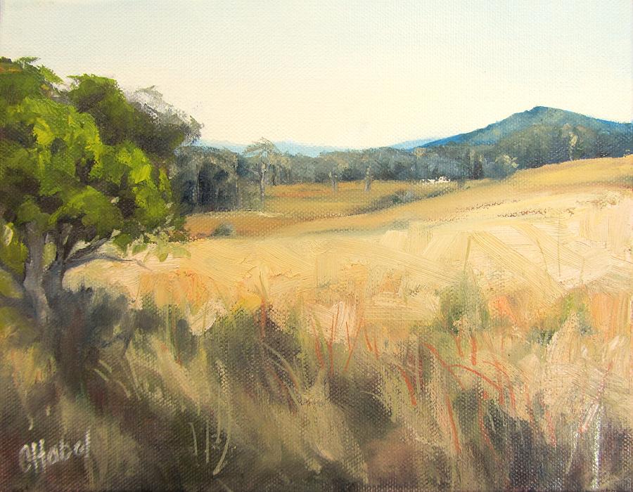 Queensland Mango Tree Belli Park Oil Painting Painting by Chris Hobel