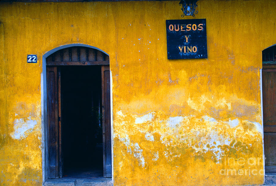 Quesos y Vino La Antigua Photograph by Thomas R Fletcher