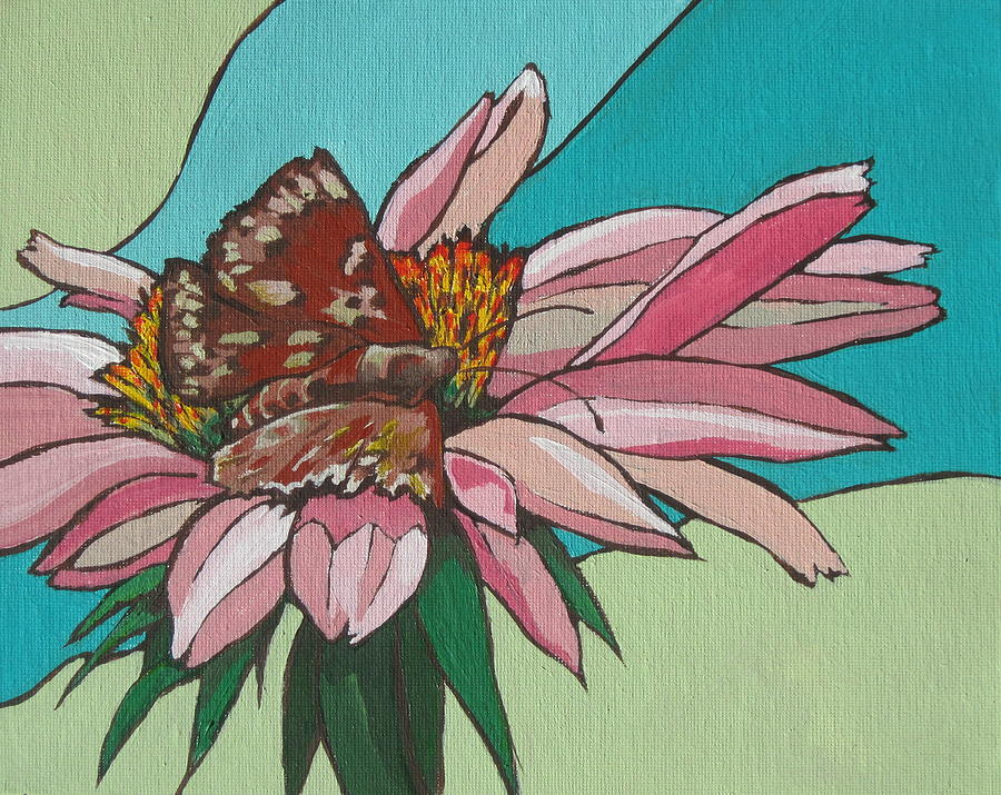 Butterfly Painting - Quick Taste by Sandy Tracey