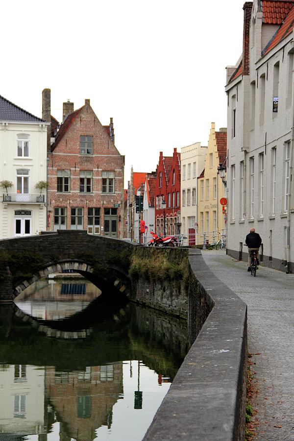 Europe Photograph - Quiet Afternoon In Bruges, Belgium by Sean Flynn Europe Photograph - Quiet Afternoon In Bruges, Belgium by Sean Flynn