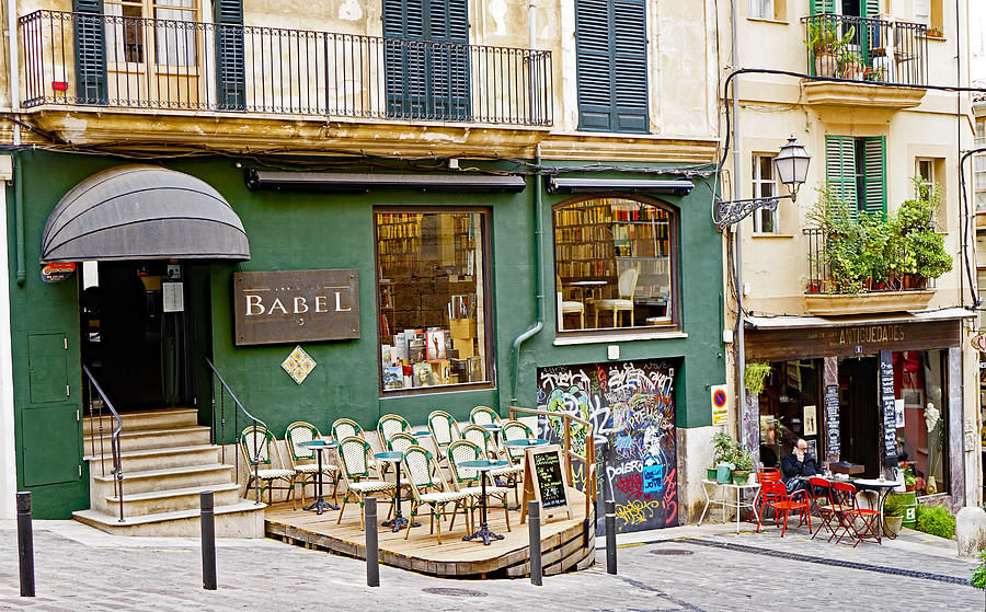 Quiet Cafes In Palma Majorca Spain Photograph by Rick Rosenshein - Fine ...
