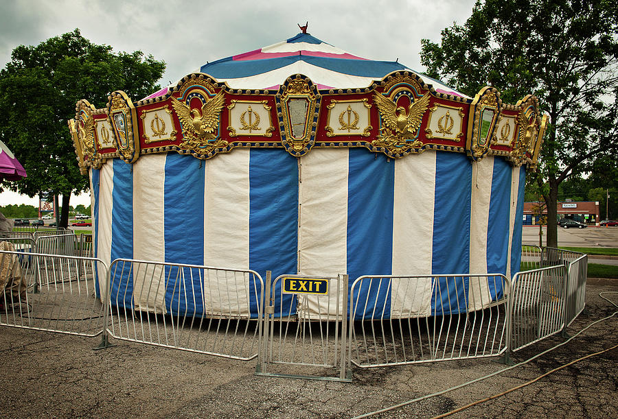 Quiet Carousel Photograph by Bud Simpson
