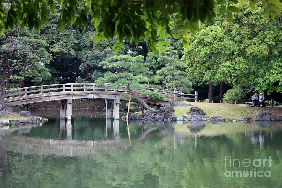 Quiet Day in Tokyo Park Photograph by Carol Groenen