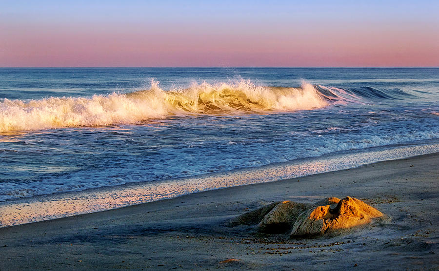 Quiet Evening on the Beach Photograph by Carolyn Derstine