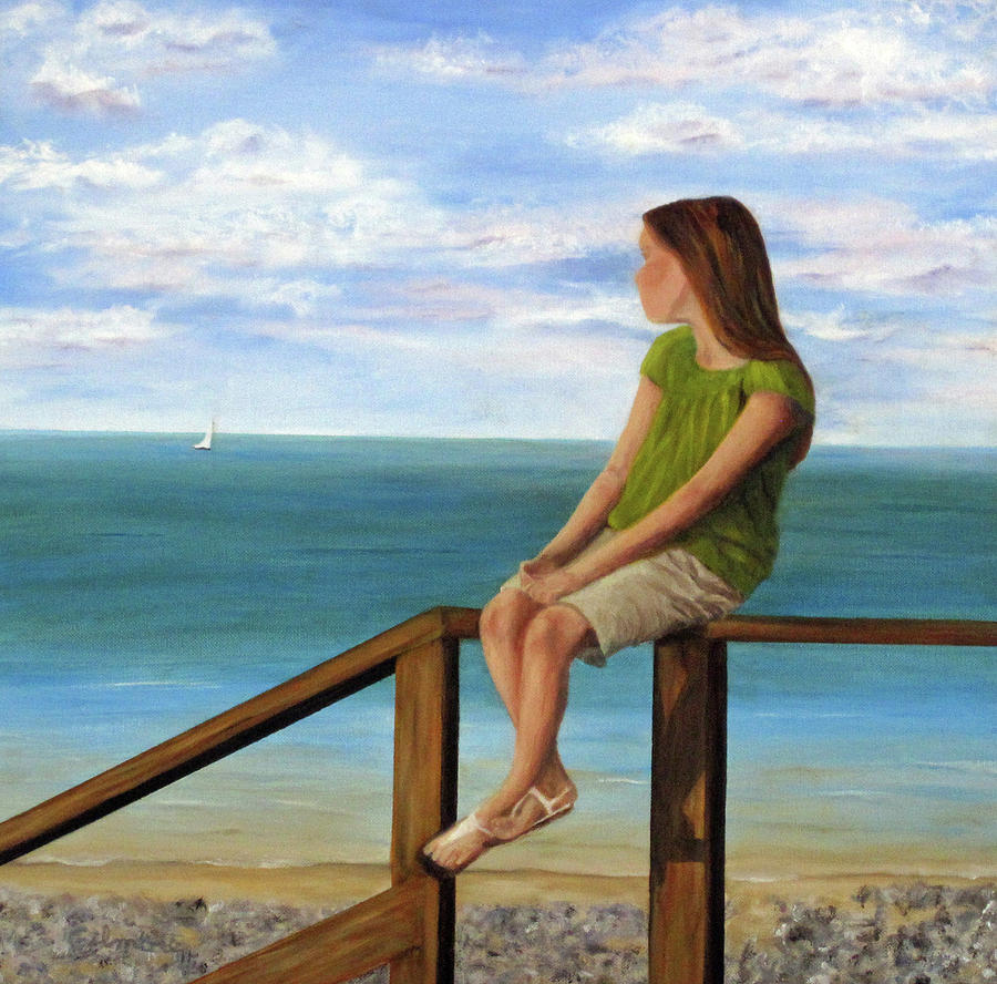 Quiet Moment Painting by Roseann Gilmore