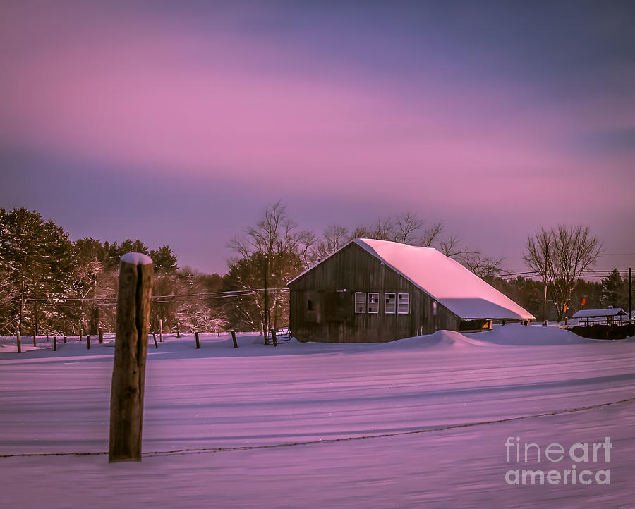Winter Photograph - Quiet morning by Claudia M Photography
