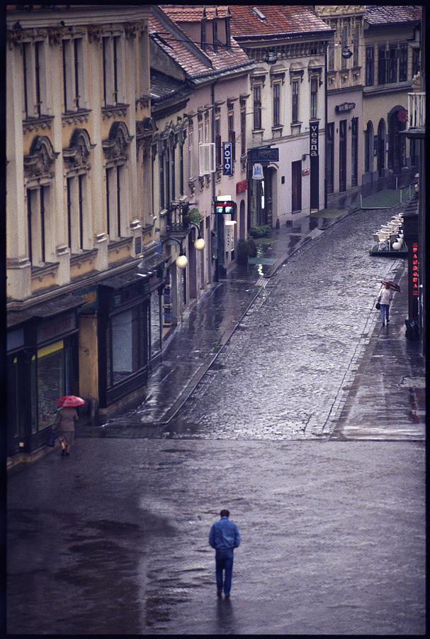 Quiet Morning in Zagreb Photograph by Don Wolf