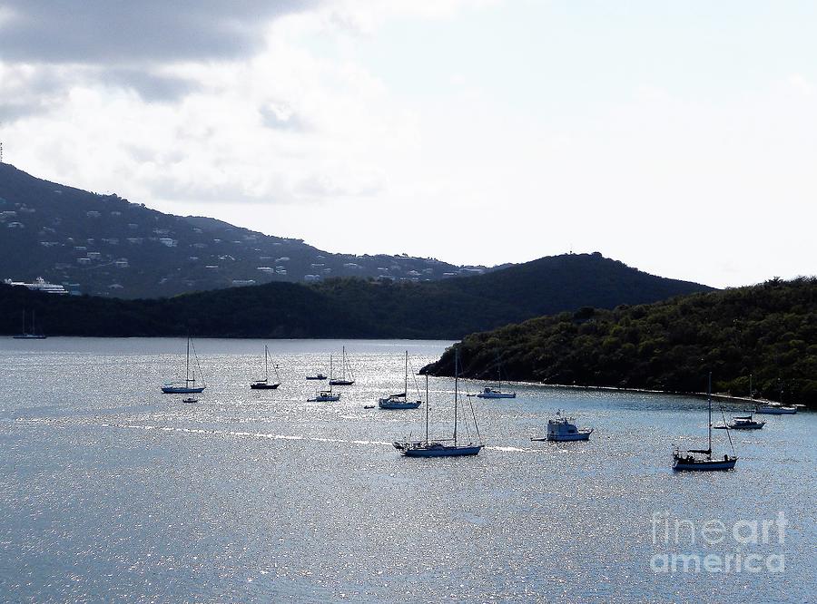 Quiet St. Thomas Cove Photograph by Neil Zimmerman