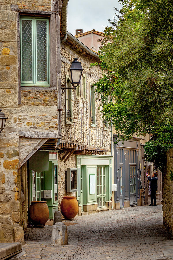 Quiet street in a Fortress Photograph by W Chris Fooshee