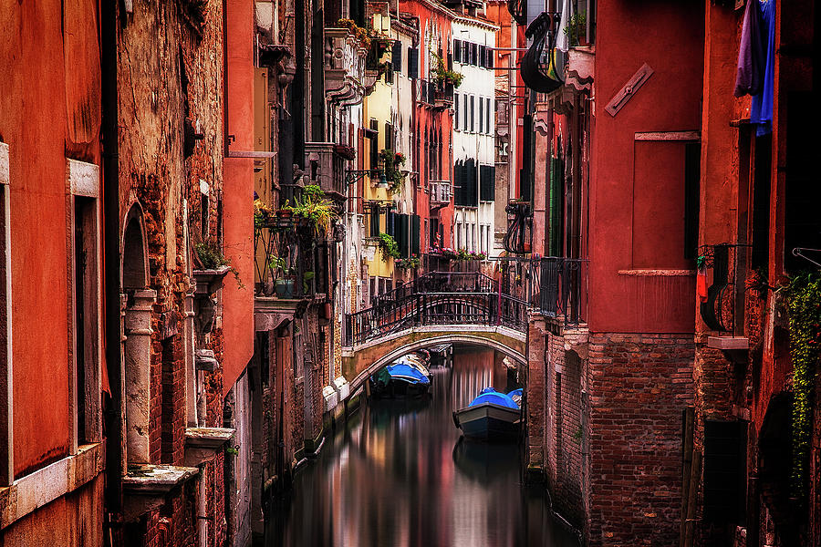 Architecture Photograph - Quiet Venice by Andrew Soundarajan