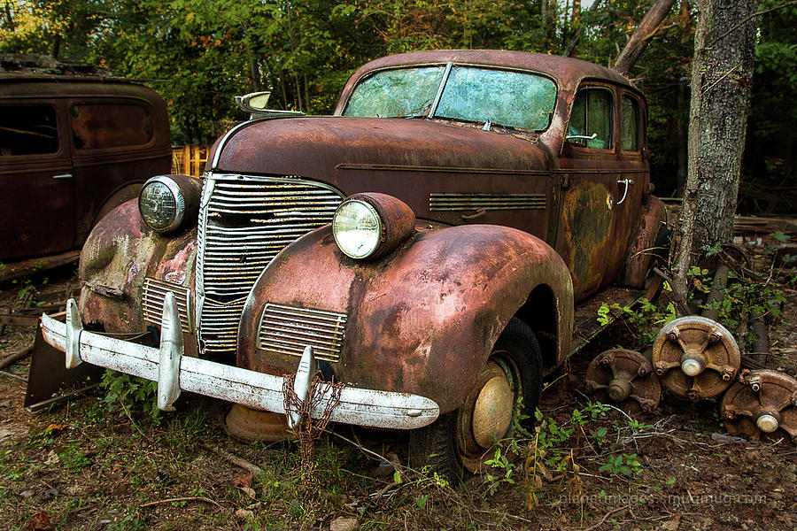 Quietly Rusting Away Photograph by Douglas Tate - Fine Art America