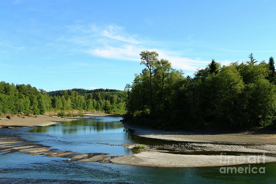 Quillayute River Photograph by Christiane Schulze Art And Photography