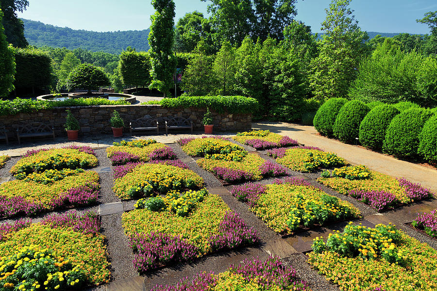 Quilt Garden at the North Carolina Arboretum Photograph by Jill Lang