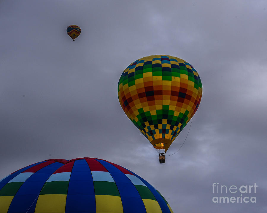 Quilted Balloon Photograph by Grace Grogan