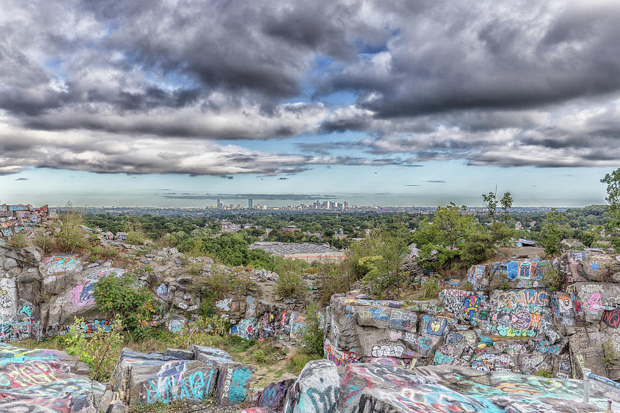 Quincy Quarries and Boston Photograph by Brian MacLean