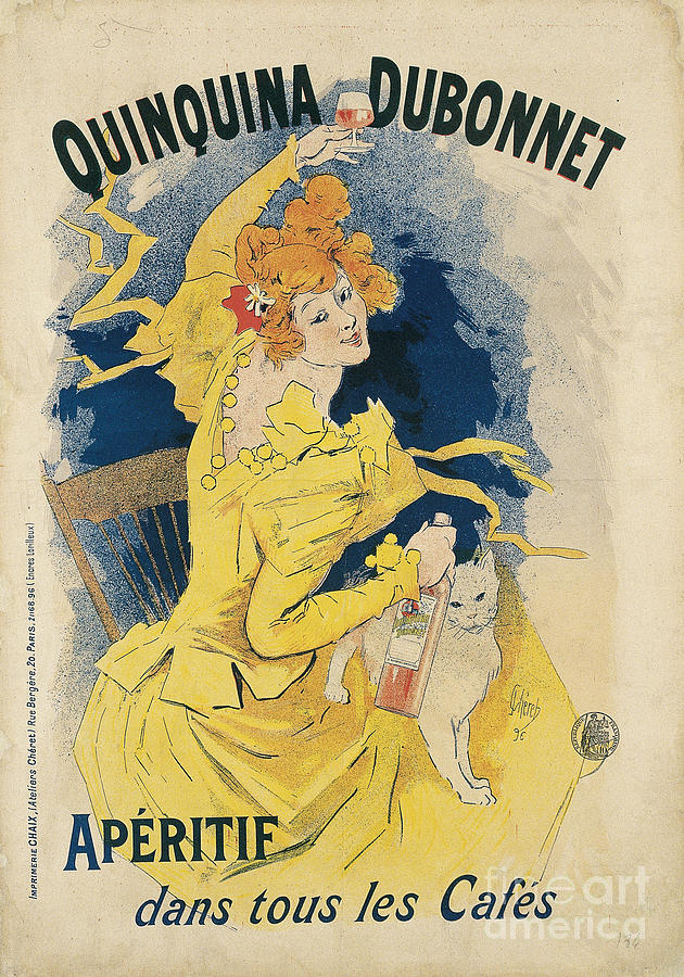 Quinquina Dubonnet Vintage Posters Painting by Celestial Images