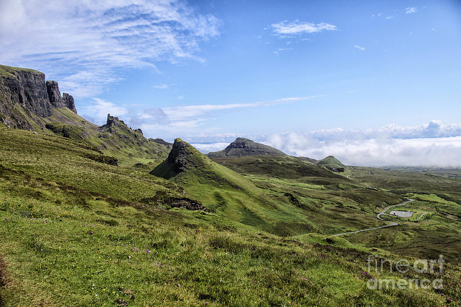 Quirang area on Isle of Skye Photograph by Patricia Hofmeester