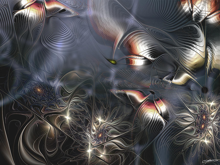 Quixotic Cerebrations Digital Art by Casey Kotas
