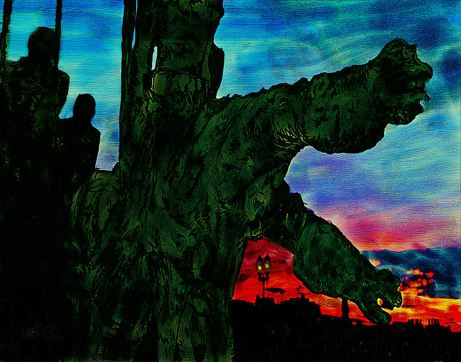 Sunset Digital Art - Quixotic by William Sargent